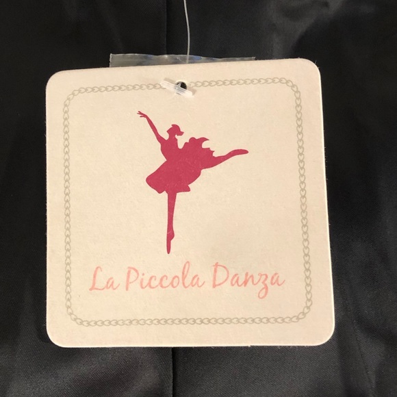 Girls La Piccola Danza Satin Tuxedo  Dance Pants - Picture 9 of 16